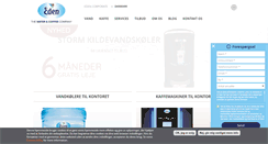 Desktop Screenshot of edensprings.dk